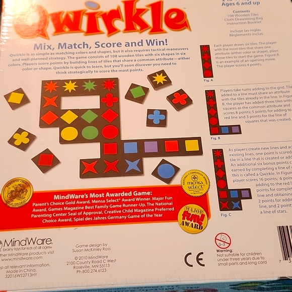 Qwirkle Game. New. Sealed - Picture 2 of 7